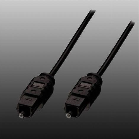 Trade Shop - MAXTECH FO-D001 1,5 M DIGITALES GLASFASER-AUDIOKABEL FÜR CD / DVI / MD - (1/2)