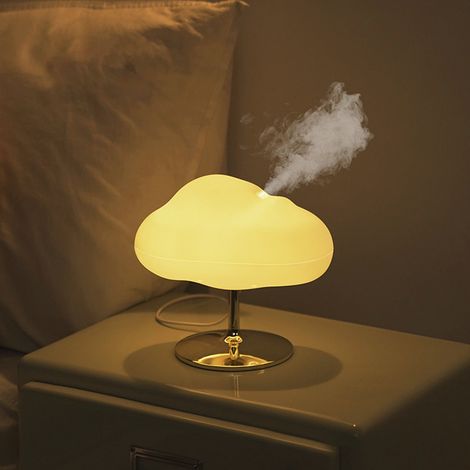 Humidificateur Aromathérapie - Diffuseur Huiles Essentielles - Lampe Nuit Couleur - Bureau Chambre Maison - 270 ml - 5 W - USB (1/5)