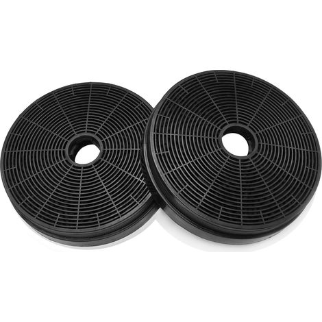 AKF01 Filtro de carbón activo para campana de cocina Viesta / reemplazo de filtros para la recirculación de campanas extractoras (1/4)