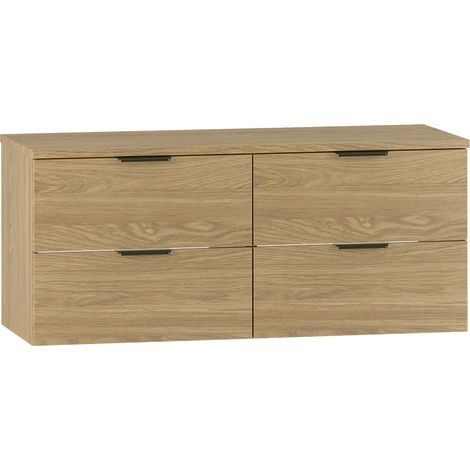 Mobile bagno senza lavabo Astrid marrone 120cm (1/5)