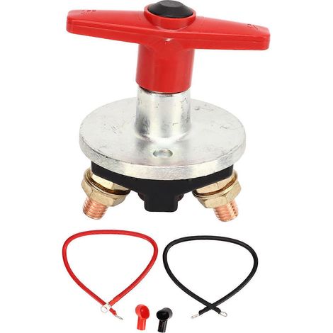 Disjoncteur principal de batterie 300 A, type sensible 12 V à 60 V, compatible avec les voitures, camping-cars, bateaux, yachts, camions et véhicules de loisirs. (1/5)