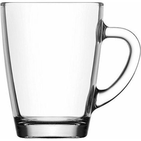 Tasse Vega LAV, en verre, a café/thé, 250 ml, 76x100 mm, lot de 6 pieces
