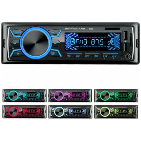 Bluetooth Car Radio Car Radio, Car Radio, 4x60W Auto Radio Stereo Radio USB/SD/AUX/EQ/MP3 Player Pioneer car radio (1/5)