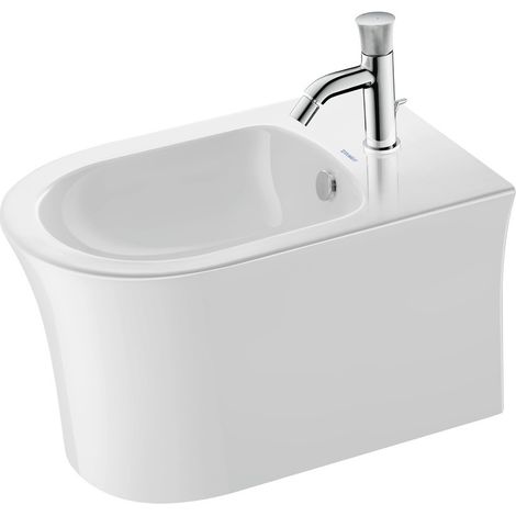 Duravit White Tulip Wand Bidet 370x540mm, 22931500001 (1/5)