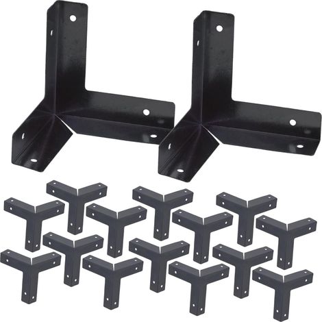 Protections d'angle en alliage de zinc pour boîtes en bois (1/5)