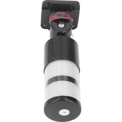 BERM Lampe Colonne Signalisation LED Pliant Industriel Avec Avertisseur Sonore 2 Étages Rouge Vert ABS 60mm 23cm 12-24VDC Atelier Ligne Assemblage (1/5)