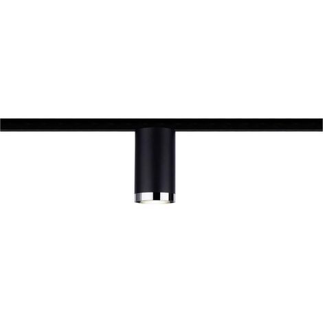 Paulmann URail foco negro mate cromo iluminación interior