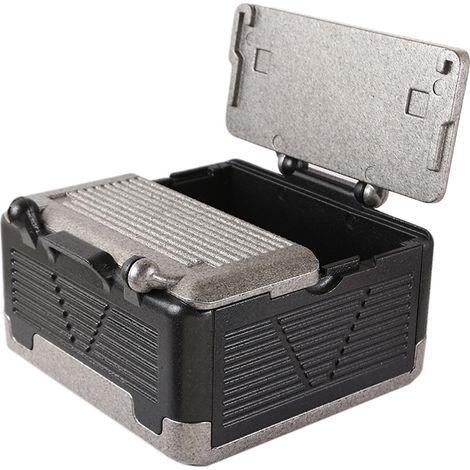 Glacière de camping, glacière pliable et isolée, glacière rigide, légère et portable pour voiture, grande glacière étanche pour garder le froid et le chaud lors du camping, de la randonnée, de la pêch (1/5)