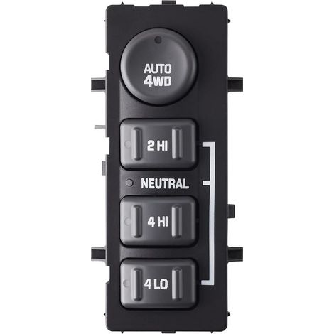 Interrupteur 4 roues motrices pour Chevrolet Silverado Suburban Avalanche Tahoe - GMC Sierra Yukon 1500 4x4 Switch,4WD Transmission Housing Selector Switch Control,15709327 19168767 90106 (1/5)