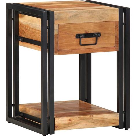 Maison Exclusive - Armadio da Notte 2 pz Marrone 40 x 35 x 50 cm (1/5)