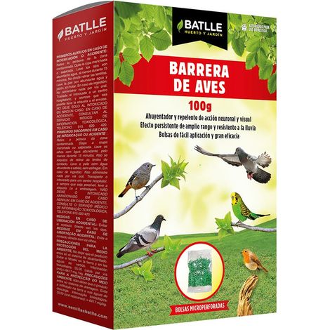 Repelente de aves granulado con extractos y esencias naturales (100g)