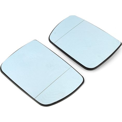 Rétroviseurs Extérieurs 2 Pièces Verre Bleu Chauffant Accessoires Auto Compatibles Série X5 E53 (Gauche + Droite) (1/3)