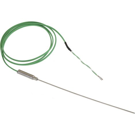 Thermocouple type K Ø 1.5mm, L 150mm, +1100°C max à Câble ( Prix pour 1 )