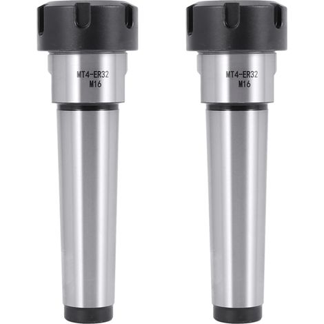 2X Nouveau ER32 MT4 M16 Tour de Fraisage CNC pour Porte-Outils à Mandrin à Pince Morse (1/5)