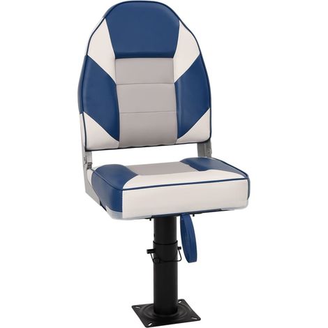 Maison Exclusive - Sedile per Barca con Supporto Altezza Regolabile Girevole 360°
