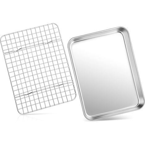 Plaque de cuisson avec grille de refroidissement (2, 26,5 x 20,5 x 2,5 cm) (1/5)