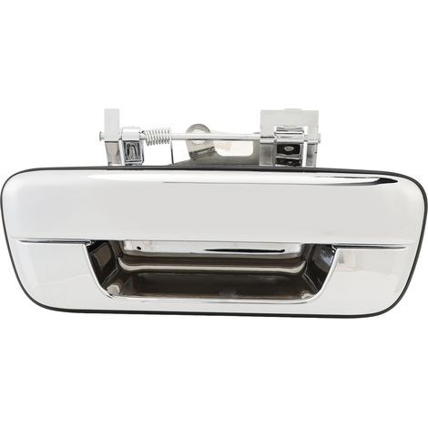 Manija de portón trasero sin cerradura, repuesto cromado para puerta trasera de Isuzu d-max 2002-2011. (1/5)