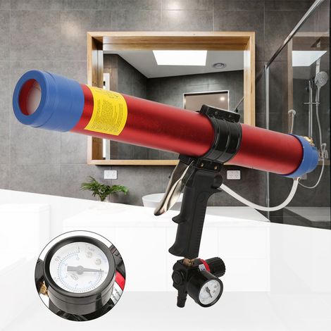 Pistolet à colle pneumatique souple de 600 ml avec variateur de vitesse (1/5)