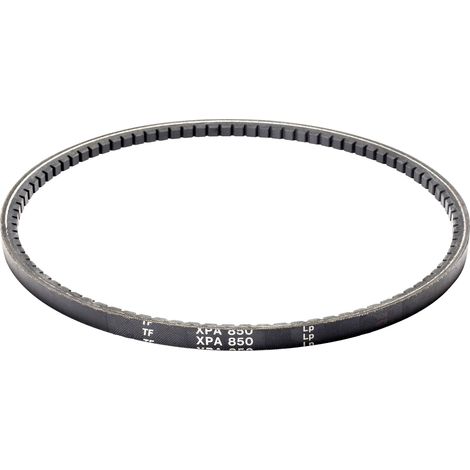 Jardiaffaires – Courroie trapézoïdale crantée XPA850 – Longueur 850mm – Largeur 12.7mm – Remplace Morgnieux C157.4136 pour broyeurs BMO/BMA