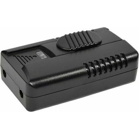 Variateur à pied a curseur 150W 230V Noir Compatible LED [Classe énergétique A] (1/5)