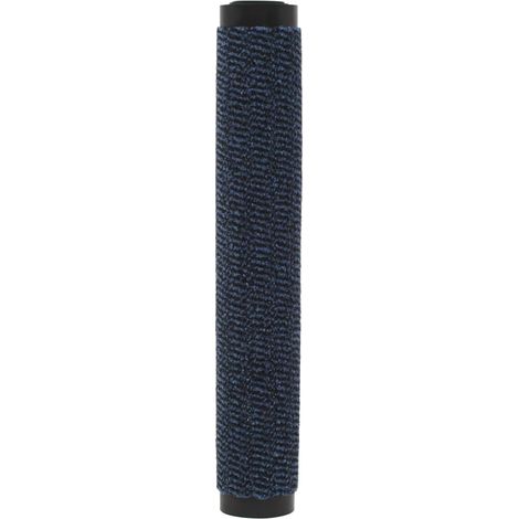 Hochflor- Fußmatte 60x150 cm Blau