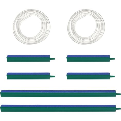 6 Pcs Bulleur Aquarium Bulleur pour Aquarium Pierre à Air pour Aquarium Air Stone Diffuseurs d'eau pour Aquarium avec 2 Tuyau für Aquarium pour Pompe à Air Fish Tank Hydroponique Aquarium (1/5)