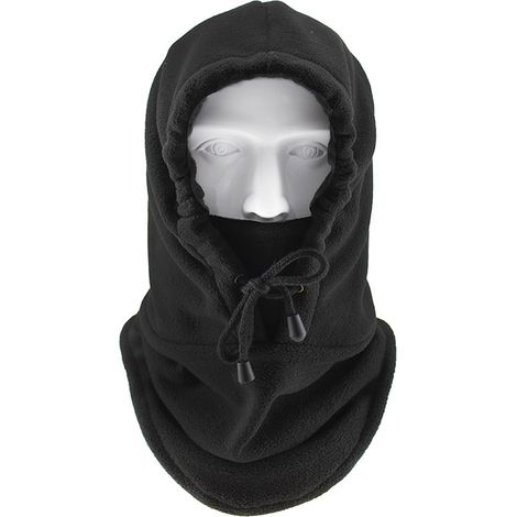 Masque Facial Hiver Antivents - Balaclava Polaire Chaud pour Ski Moto Vélo Randonnée - Unisexe - 1 Pièce (1/5)