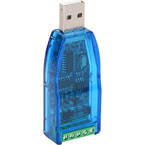 Adaptateur de Port série, convertisseur de câble bidirectionnel semi-Duplex, accessoires industriels USB vers RS485 (1/5)