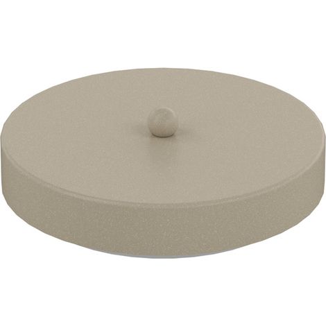 Rosone Tondo Multiforo Metallo Sabbia 7 Uscite D10Cm