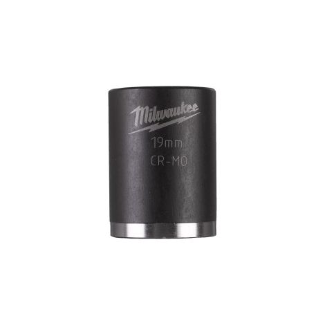 VASO DE IMPACTO 1/2" CORTO 19MM -  MILWAUKEE