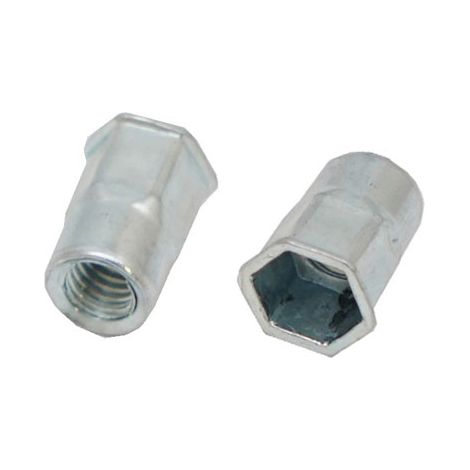 Rivet Acier Gris longueur 21mm diamètre 12.9mm M10 ( Prix pour Sachet de 50 )
