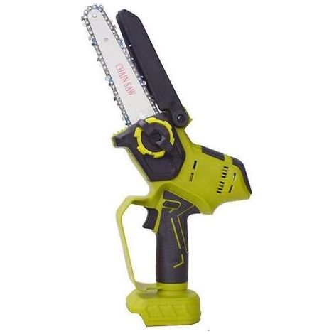 Mini tronçonneuse électrique sans fil 15,2 cm – 21V avec 1 batterie – Autonomie 40-60 min – Moteur Brushless pour coupe précise (1/5)