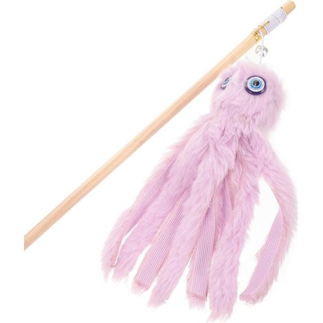 Baguette à chat en peluche, lot de 5, jouet interactif pour chats (1/4)