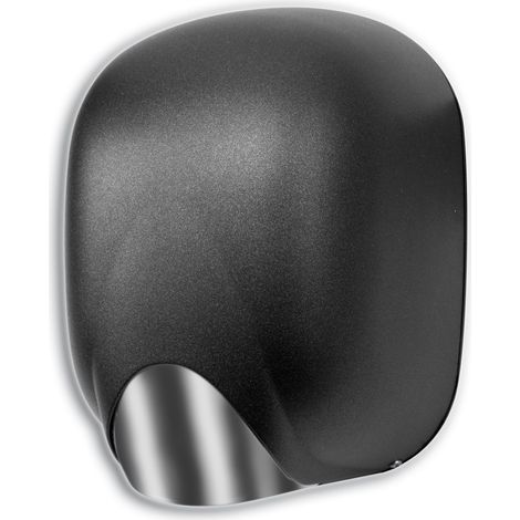 Asciugamani Elettrico ECOstream NF 1100 HOT, in Alluminio nero groffato (1/4)