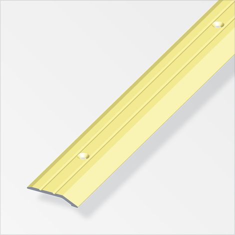 PROFILO DI CHIUSURA 30X5 ALLUMINIO OTTONE 1 METRO (1/4)