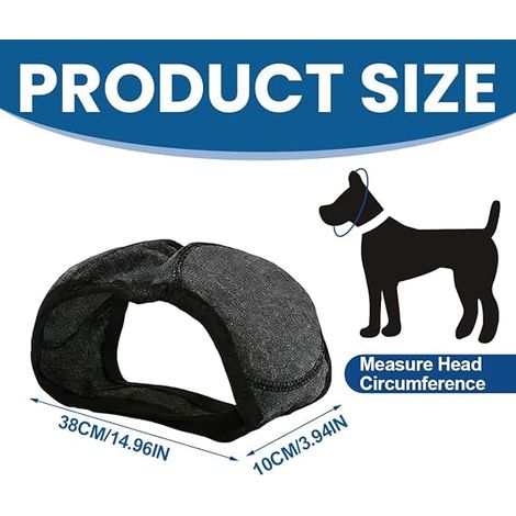 Anti-Noise Ear Muffs for Dogs S - Thunder, Artificial Fires - Grooming, Bathing, Stress (1/4)