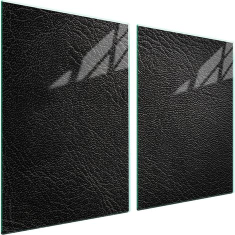 Protezione per piano cottura in vetro 2x45x52 Pelle (1/5)