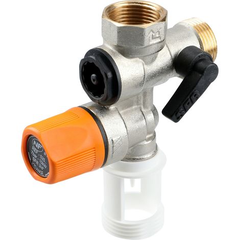 Garis S01-GSEC-20 Grupo de seguridad para termo eléctrico de acero inoxidable