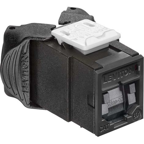 Leviton Atlas-X1 RJ-45 Nero