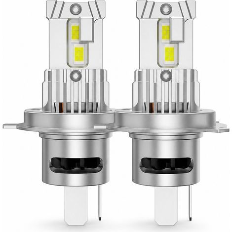 Bombillas LED de faro para coche 9012, 64 W 6400 lm, plateadas (1/5)