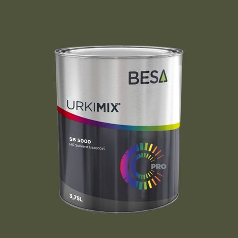 Pot de peinture Polyuréthane / bi composant Vert Olive RAL 6003 Mat - 500 gr