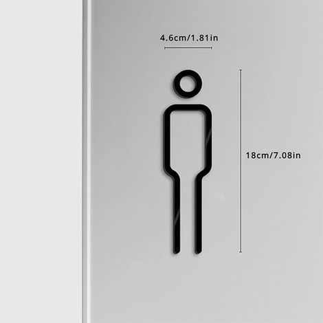 Occupied Vacant Toilet Slider Privacy Sign Door Indicator for Toilet Office Home Meeting Room (1/3)