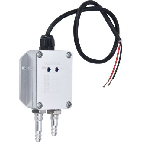 Transmetteur de pression du vent 24VDC, capteur différentiel de haute précision 0-3Kpa OMSJD-FY-01 (1/5)