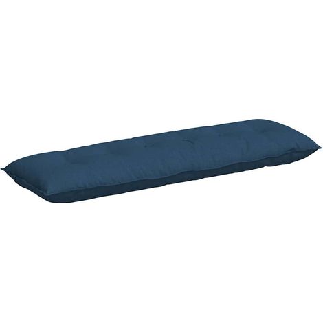 Back Pillow Blue 160 x 19 x 50 cm Fabric vidaXL (1/5)