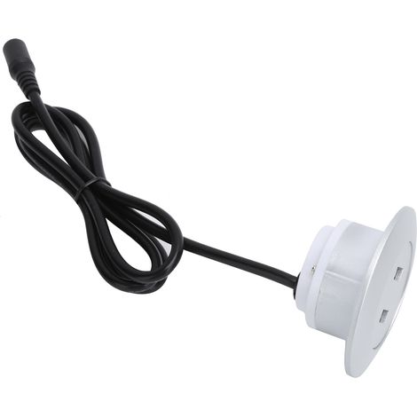 Chargeur double USB 2.0 pour fauteuil inclinable électrique, canapé et autres meubles, argent, prise européenne 100-240 V (1/5)