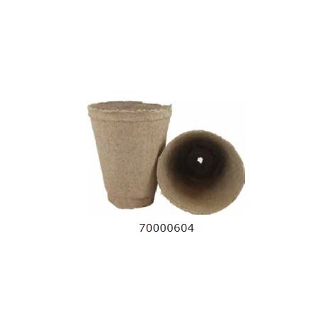 Vaso di Torba D 11 cm H 13 con Foro