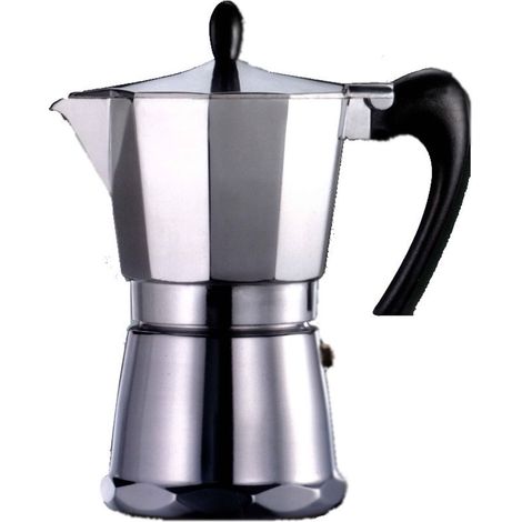 Cafetière VIP en aluminium Collection Vitro 3 tasses