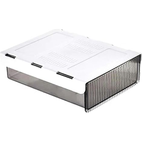 Tiroir sous table auto-adhésif - Boîte de rangement coulissante A (1/5)
