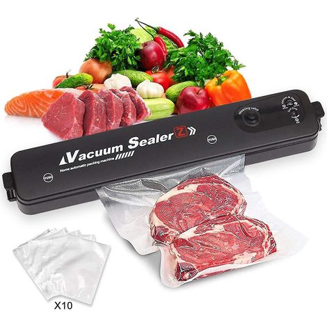 Système de mise sous vide automatique des aliments pour la conservation des repas et le stockage des repas sous vide (1/5)