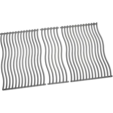 3 grilles en inox pour barbecue Napoleon Rogue 525